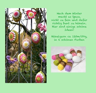Buch Fröhlich buntes Häkeln für Ostern - Rückseite