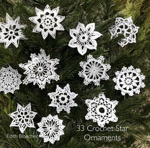 book 33 Crochet Star Ornaments