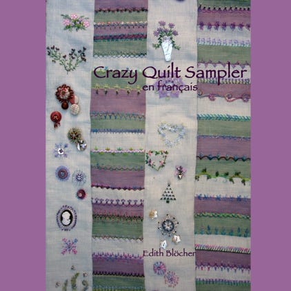 livre Crazy Quilt sampler en français