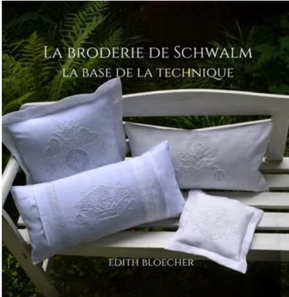 livre la broderie schwalm edith blocher