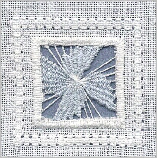 Cilaos embroidery motive