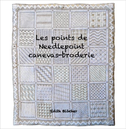 livre les points de needlepoint canvas-broderie