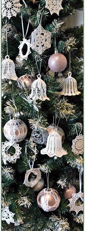 Weihnachtsschmuck häkeln
