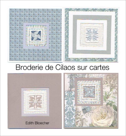 livre croderie de cilaos sur cartes
